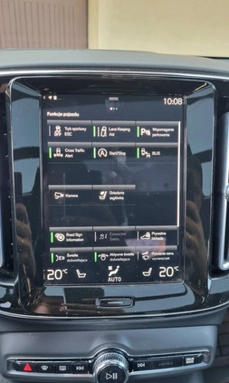 Volvo XC 40 cena 135900 przebieg: 44500, rok produkcji 2021 z Ząbki małe 191